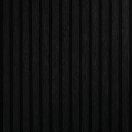 panou riflaj acustic negru